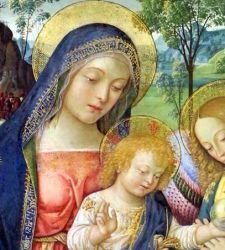 Un capolavoro di dolcezza e minuzia: la Madonna della Pace del Pinturicchio