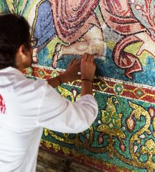 The Italians who restored the Basilica of the Nativity in Bethlehem.