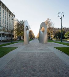 Torino, Mazzoleni dona alla città una scultura pubblica omaggio a Leonardo da Vinci 