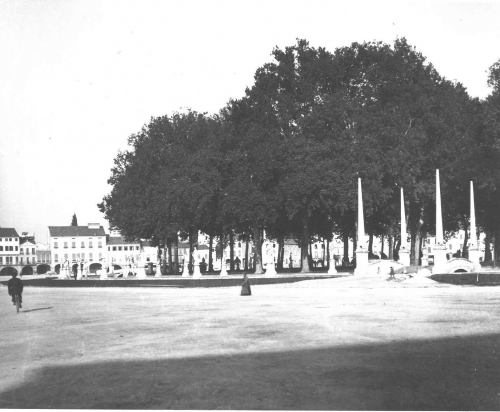 Prato della Valle all'inizio del Novecento
