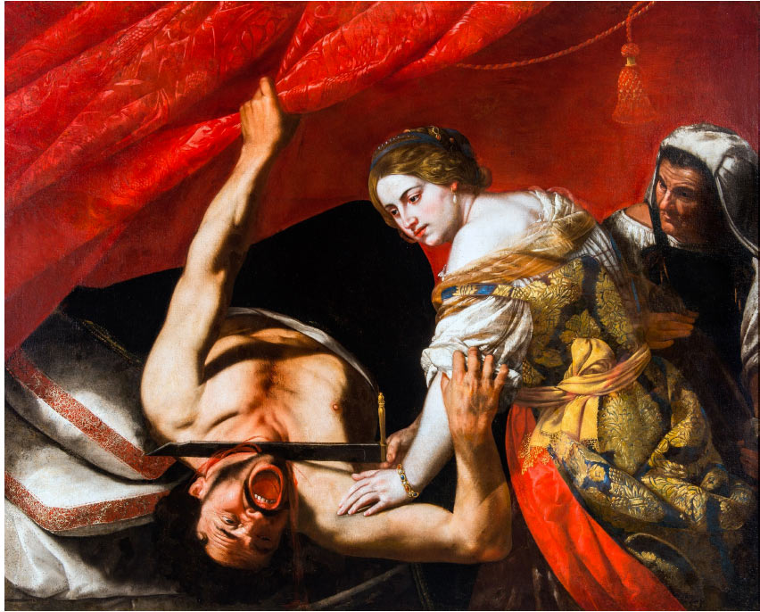 Filippo Vitale, Giuditta decapita Oloferne (post 1637; olio su tela, 126 x 154 cm; Montpellier, Musée Fabre)
 Filippo Vitale, Giuditta decapita Oloferne (post 1637; olio su tela, 126 x 154 cm; Montpellier, Musée Fabre)