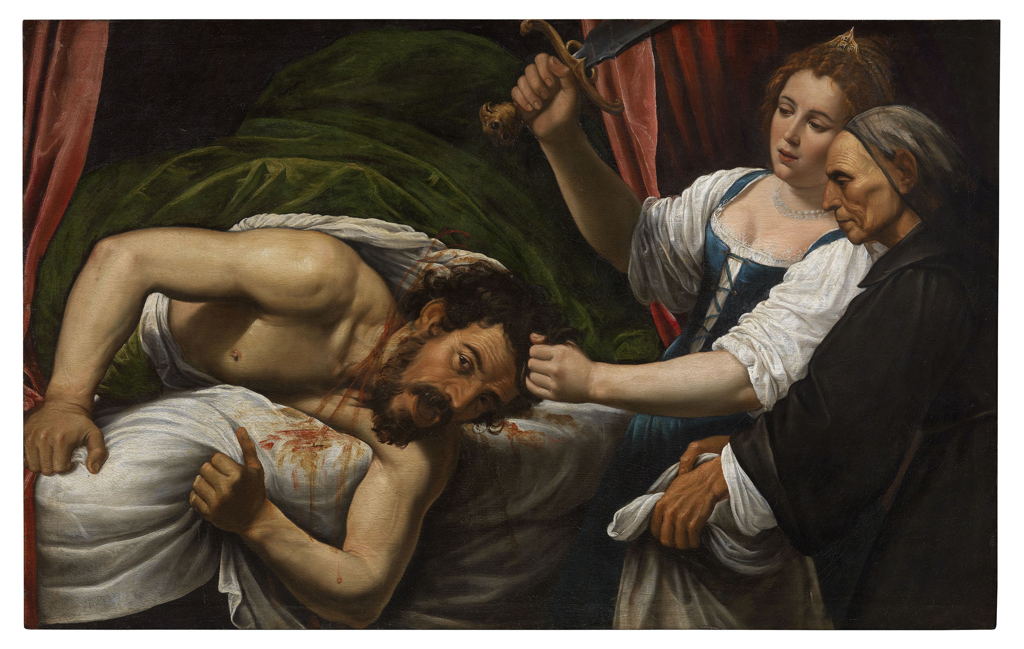 Giuseppe Vermiglio, Giuditta decapita Oloferne (1610-1615; olio su tela, 108 x 170 cm; The Klesch Collection)
 Giuseppe Vermiglio, Giuditta decapita Oloferne (1610-1615; olio su tela, 108 x 170 cm; The Klesch Collection)