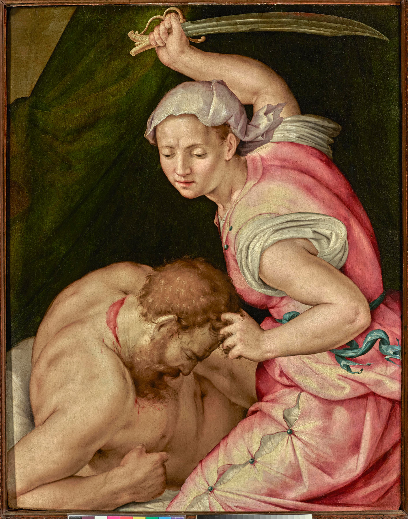 Pierfrancesco Foschi, Giuditta decapita Oloferne (inizio degli anni Quaranta del XVI secolo; olio su tavola, 91 x 70,5 cm; The Spier Collection)
 Pierfrancesco Foschi, Giuditta decapita Oloferne (inizio degli anni Quaranta del XVI secolo; olio su tavola, 91 x 70,5 cm; The Spier Collection)