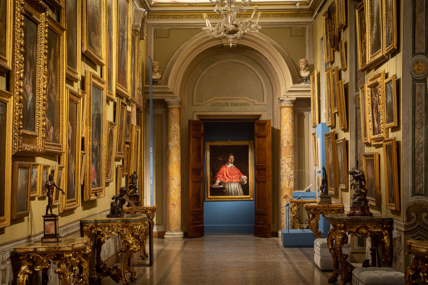 Sala della mostra Plautilla Bricci pittrice e architettrice. Una rivoluzione silenziosa. Foto di Alberto Novelli
