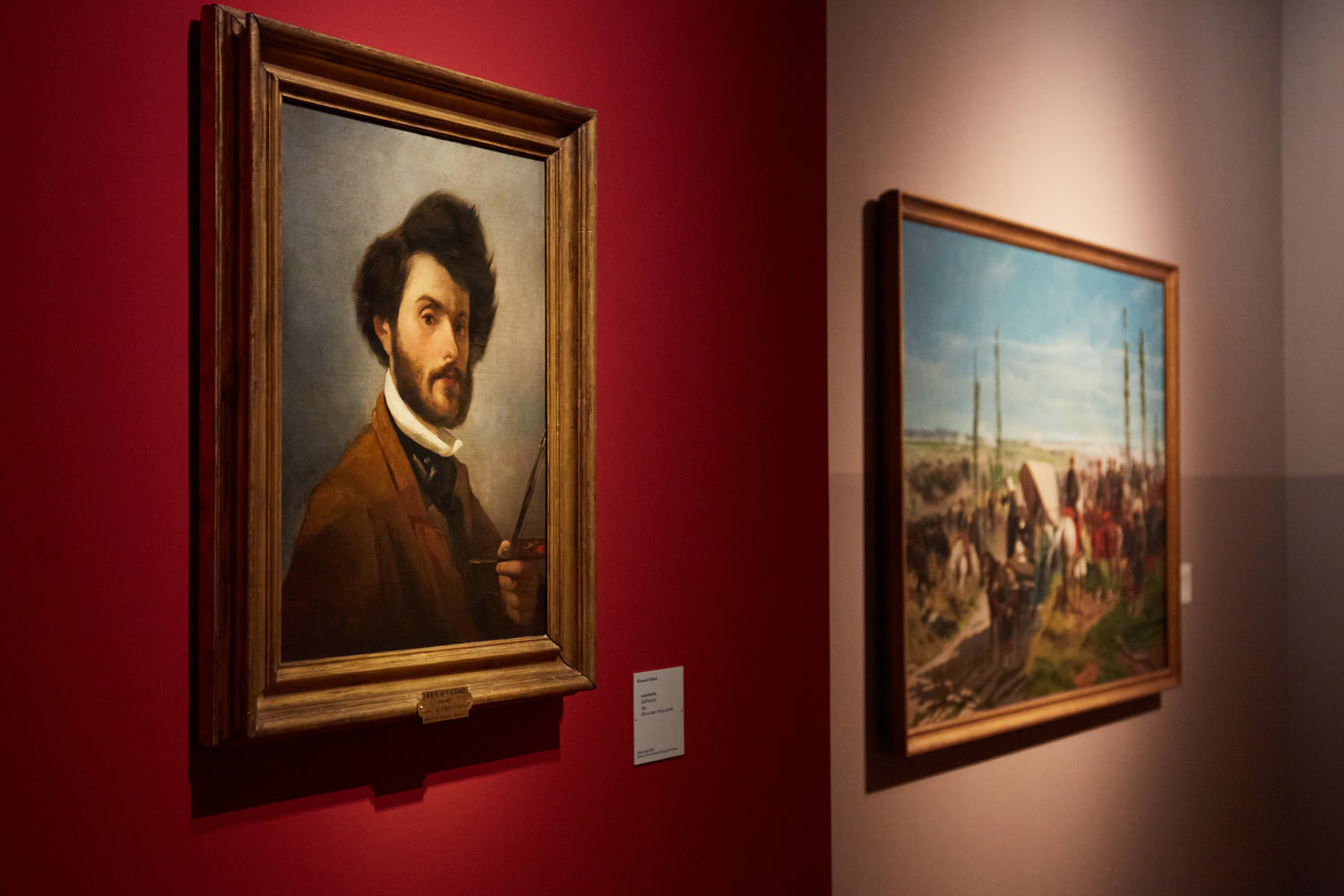 Sala della mostra Fattori. Capolavori e aperture sul '900. Foto di Alessandro Peirone
