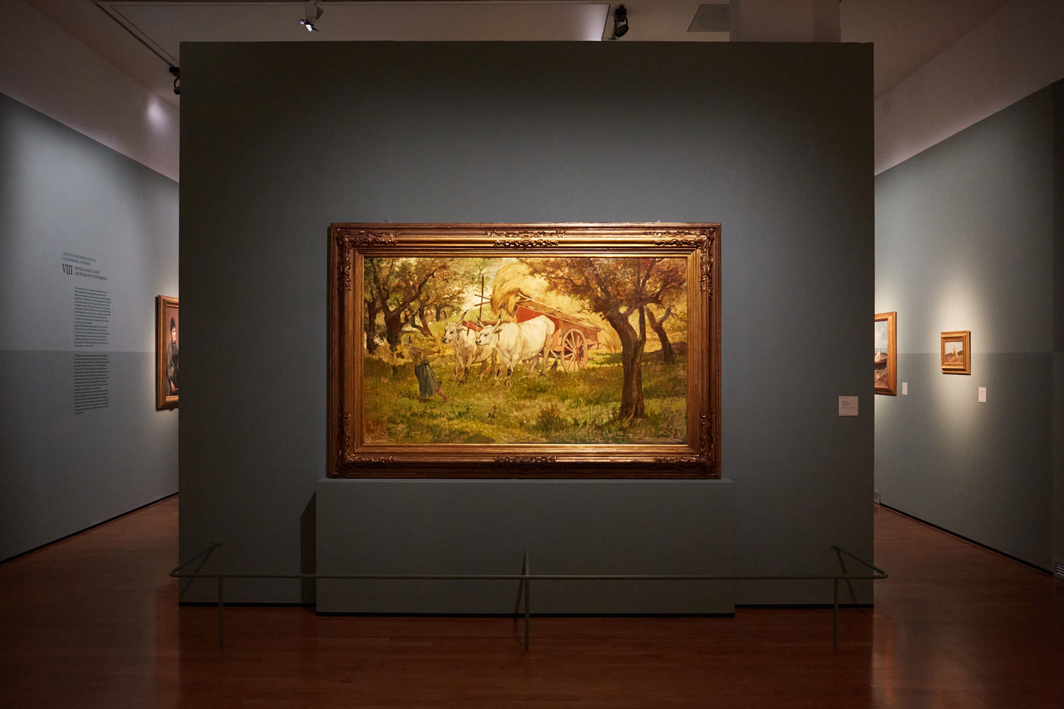 Sala della mostra Fattori. Capolavori e aperture sul '900. Foto di Alessandro Peirone
