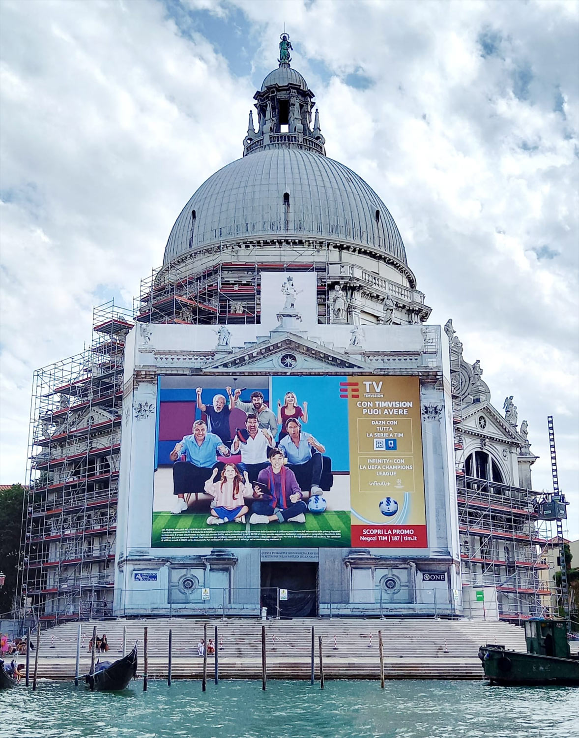 Santa Maria della Salute a Venezia, estate 2021
