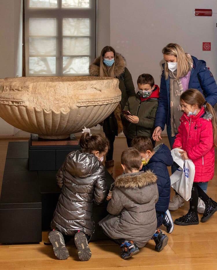 Bambini alle attività del MAG - Museo dell'Alto Garda
