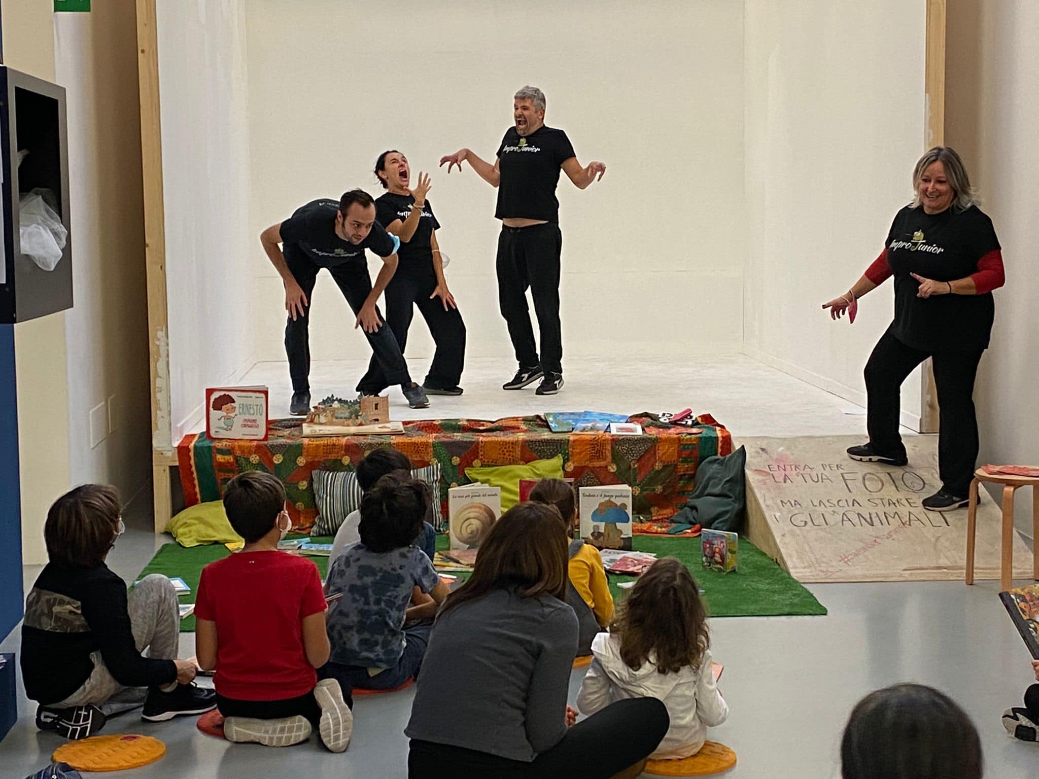 Bambini alle attività dei Musei Civici di Reggio Emilia
