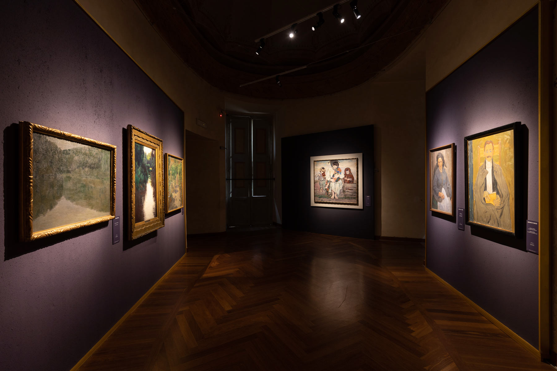 Sala della mostra Klimt. La secessione e l'Italia 
