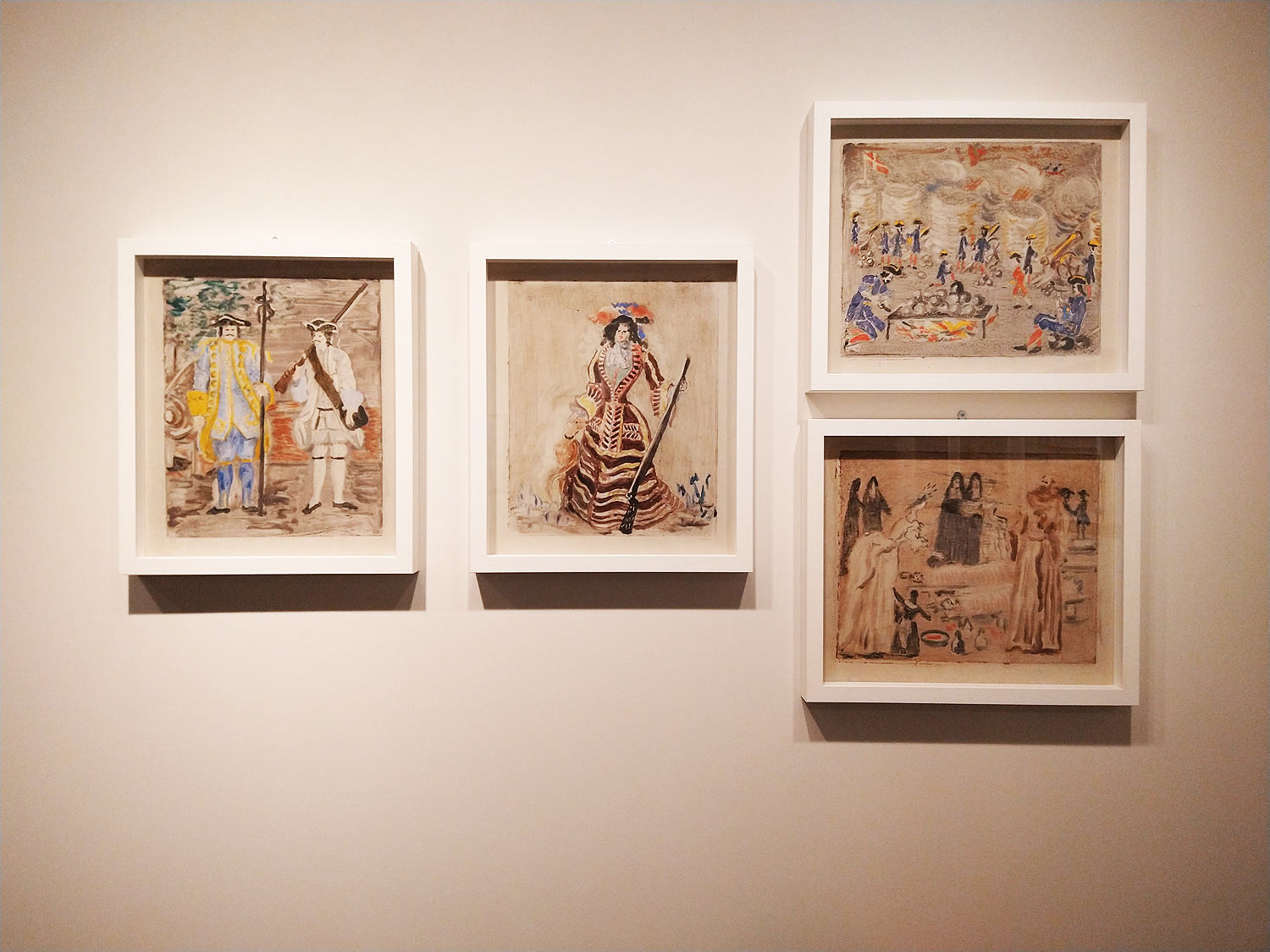 Alcuni bozzetti per il film Pietro Micca
