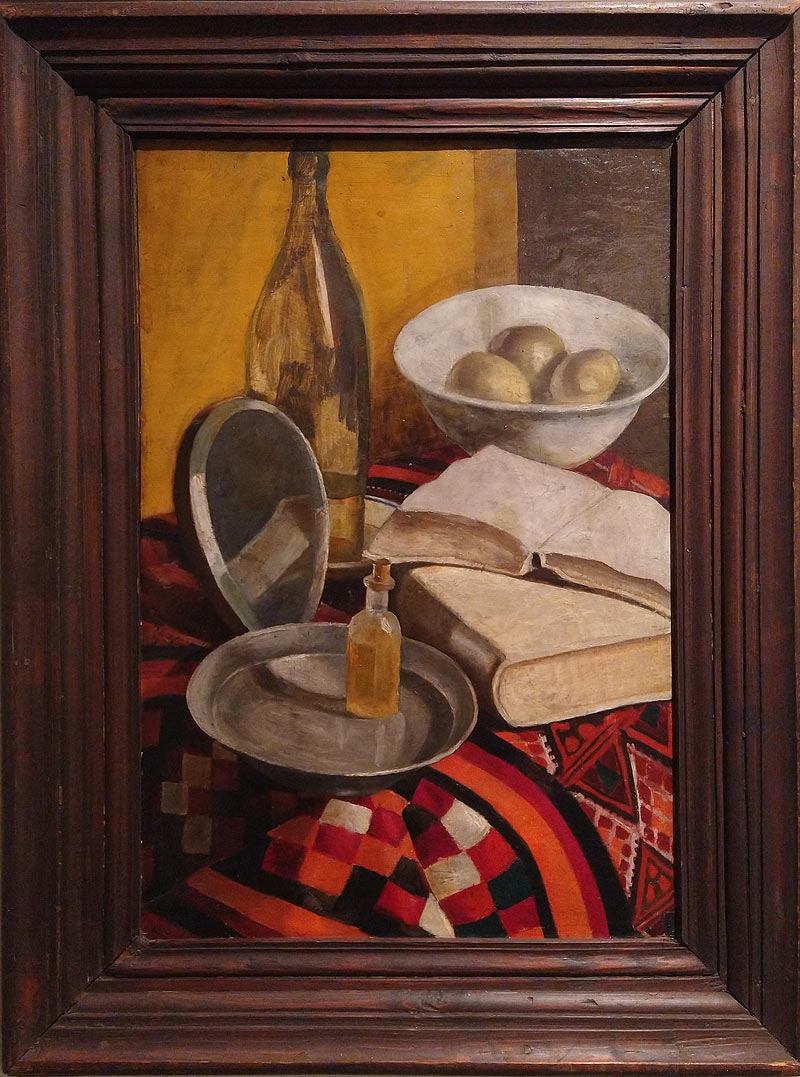 Carlo Levi, Natura morta (1922-1924; olio su tavola, 53,5 x 35,5 cm; Roma, Fondazione Carlo Levi)
