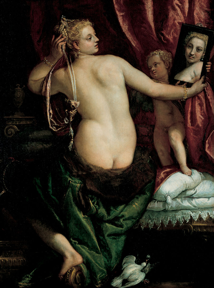 Paolo Veronese, Venere alla toilette (1582 circa; olio su tela, 165,1 x 124,46 cm; Omaha, Joslyn Art Museum)
 Paolo Veronese, Venere alla toilette (1582 circa; olio su tela, 165,1 x 124,46 cm; Omaha, Joslyn Art Museum)