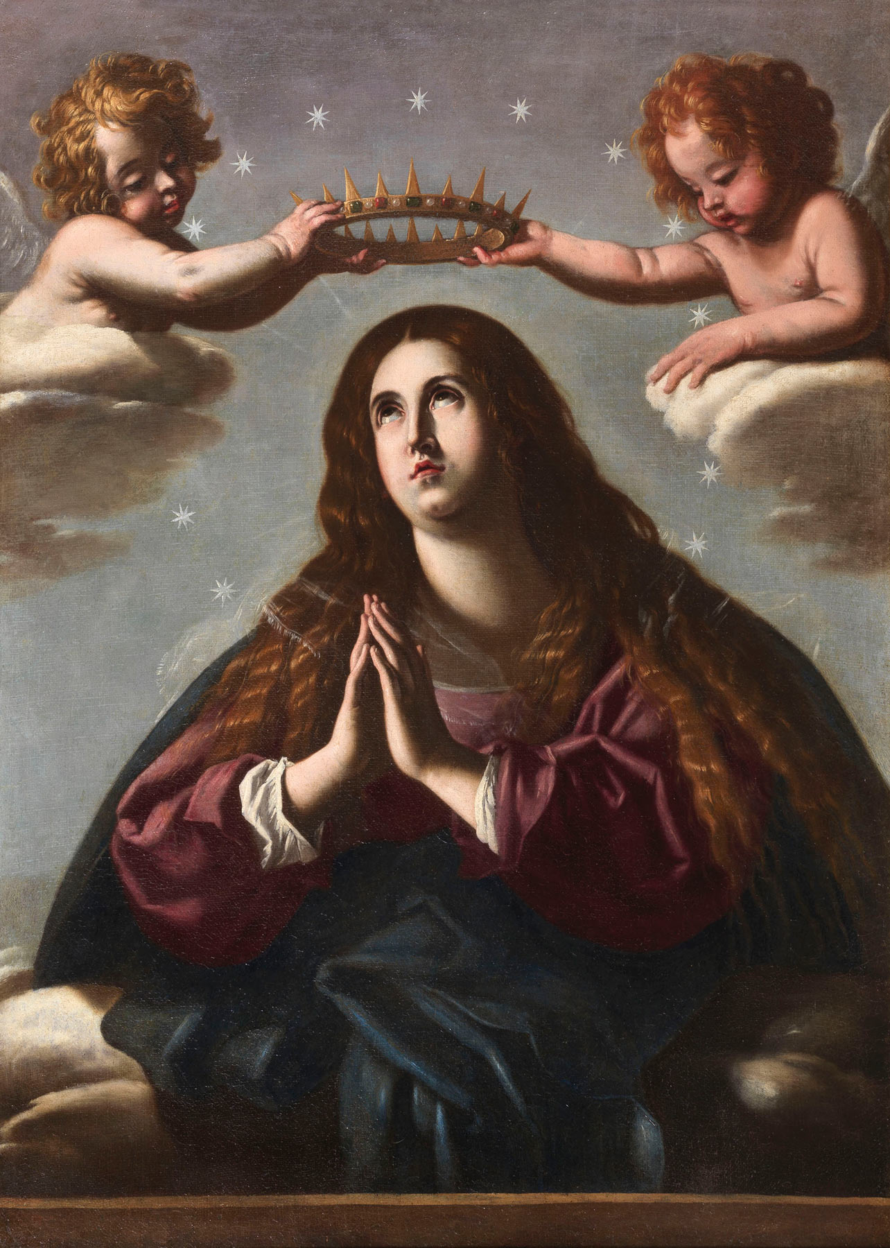 Giovanni Baglione, Madonna incoronata (1615-1620 circa; olio su tela, 133 x 93,5 cm; Collezione privata)
 Giovanni Baglione, Madonna incoronata (1615-1620 circa; olio su tela, 133 x 93,5 cm; Collezione privata)