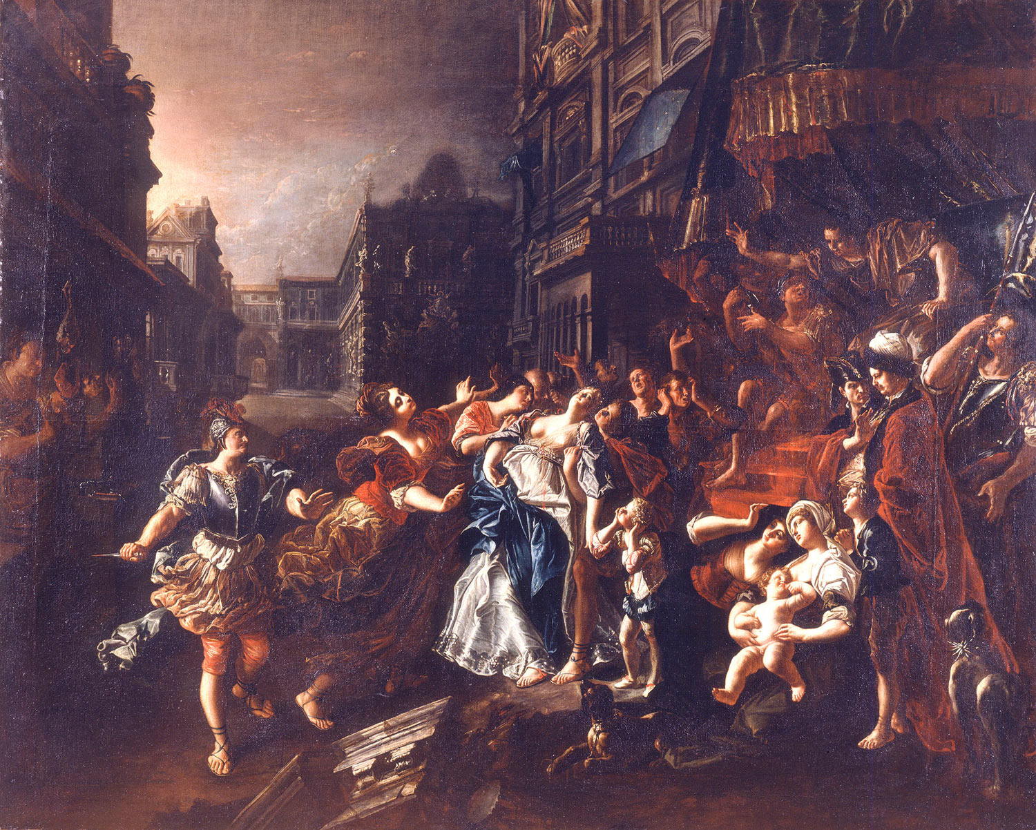 Giovanni Domenico Lombardi detto L'Ometto, La morte di Virginia (1720-1725 circa; olio su tela, 154 x 191 cm; Lucca, Fondazione Cassa di Risparmio di Lucca)
 Giovanni Domenico Lombardi detto L'Ometto, La morte di Virginia (1720-1725 circa; olio su tela, 154 x 191 cm; Lucca, Fondazione Cassa di Risparmio di Lucca)
