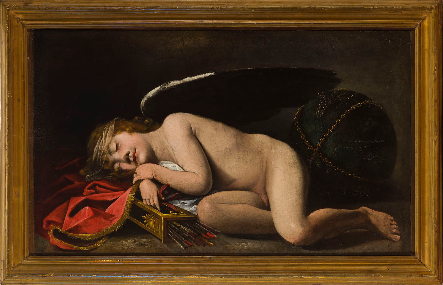 Pietro Paolini, Cupido dormiente (1650-1660 circa; olio su tela, 69,5 x 119 cm; Lucca, Fondazione Cassa di Risparmio di Lucca)
 Pietro Paolini, Cupido dormiente (1650-1660 circa; olio su tela, 69,5 x 119 cm; Lucca, Fondazione Cassa di Risparmio di Lucca)