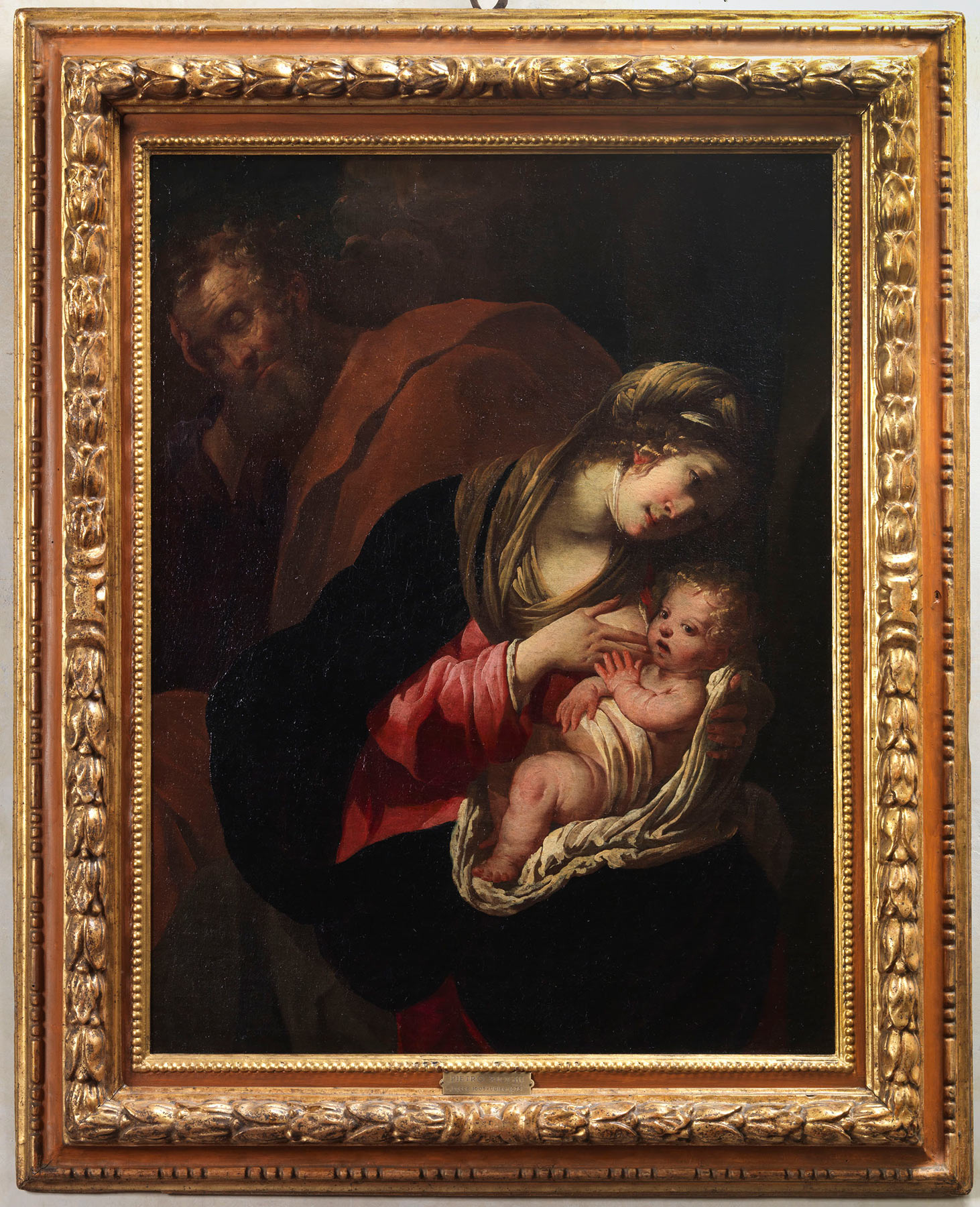 Pietro Ricchi detto Il Lucchese, Riposo durante la fuga in Egitto (1645 circa; olio su tela, 91 x 70 cm; Trento, Castello del Buonconsiglio)
 Pietro Ricchi detto Il Lucchese, Riposo durante la fuga in Egitto (1645 circa; olio su tela, 91 x 70 cm; Trento, Castello del Buonconsiglio)