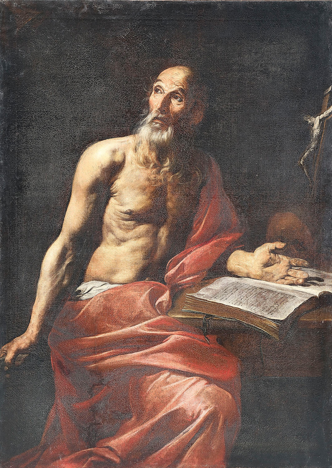 Valentin de Boulogne, San Girolamo (1628; olio su tela, 130 x 90 cm; Camerino, Deposito Museale Venanzina Pennesi)
 Valentin de Boulogne, San Girolamo (1628; olio su tela, 130 x 90 cm; Camerino, Deposito Museale Venanzina Pennesi)
