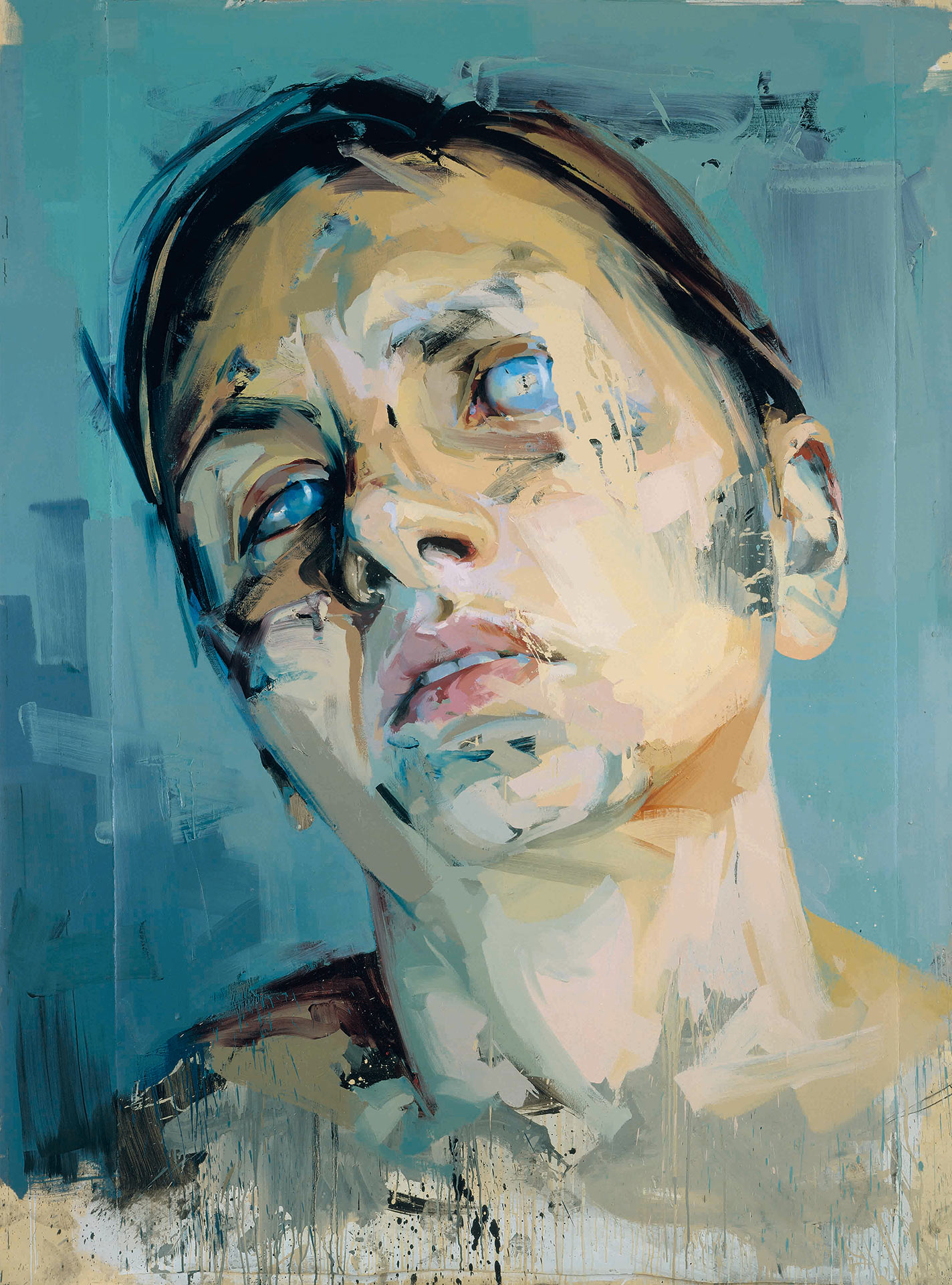Jenny Saville, Rosetta II (2005–2006; olio su carta, montato su tavola, 252 x 187,5 cm; Collezione privata) © Jenny Saville. Tutti i diritti riservati, DACS 2021. Su concessione dell’artista e di Gagosian
