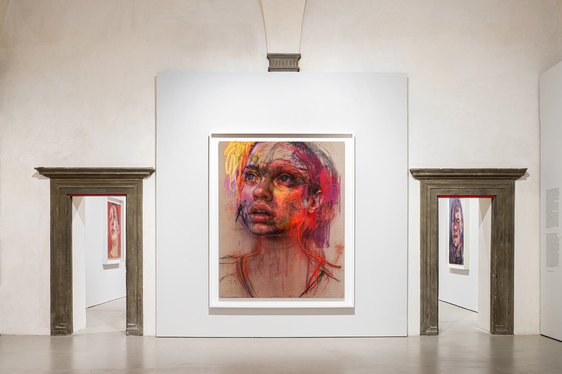 Allestimenti della mostra Jenny Saville
