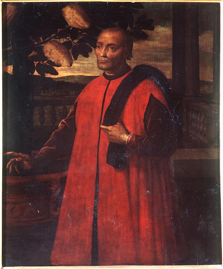 Alessandro Allori, Ritratto di Giovanni di Bicci de' Medici (1585; olio su tela, Firenze, Gallerie degli Uffizi) 
