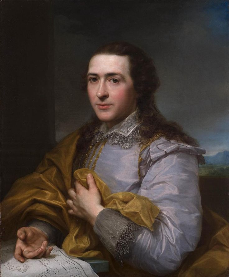 Anton von Maron, Ritratto di James Byres (1790; olio su tela, 64 x 48,7 cm; Roma, Accademia di San Luca)
