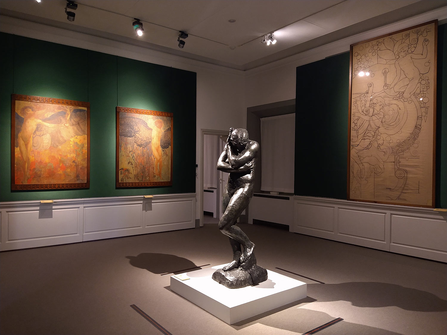 Sala della mostra Galileo Chini e il Simbolismo Europeo
