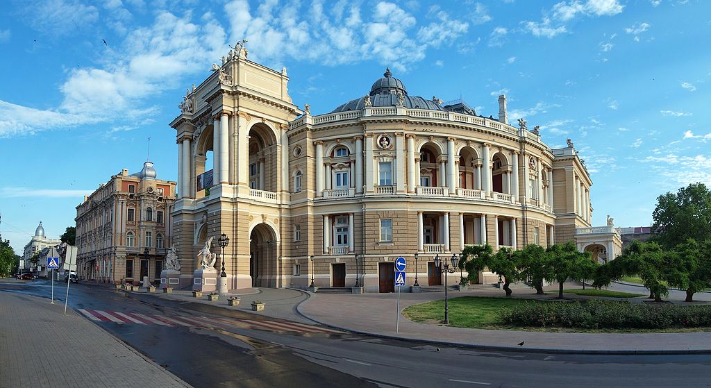 Odessa, il Teatro dell'Opera. Foto di Alex Levitsky & Dmitry Shamatazhi
