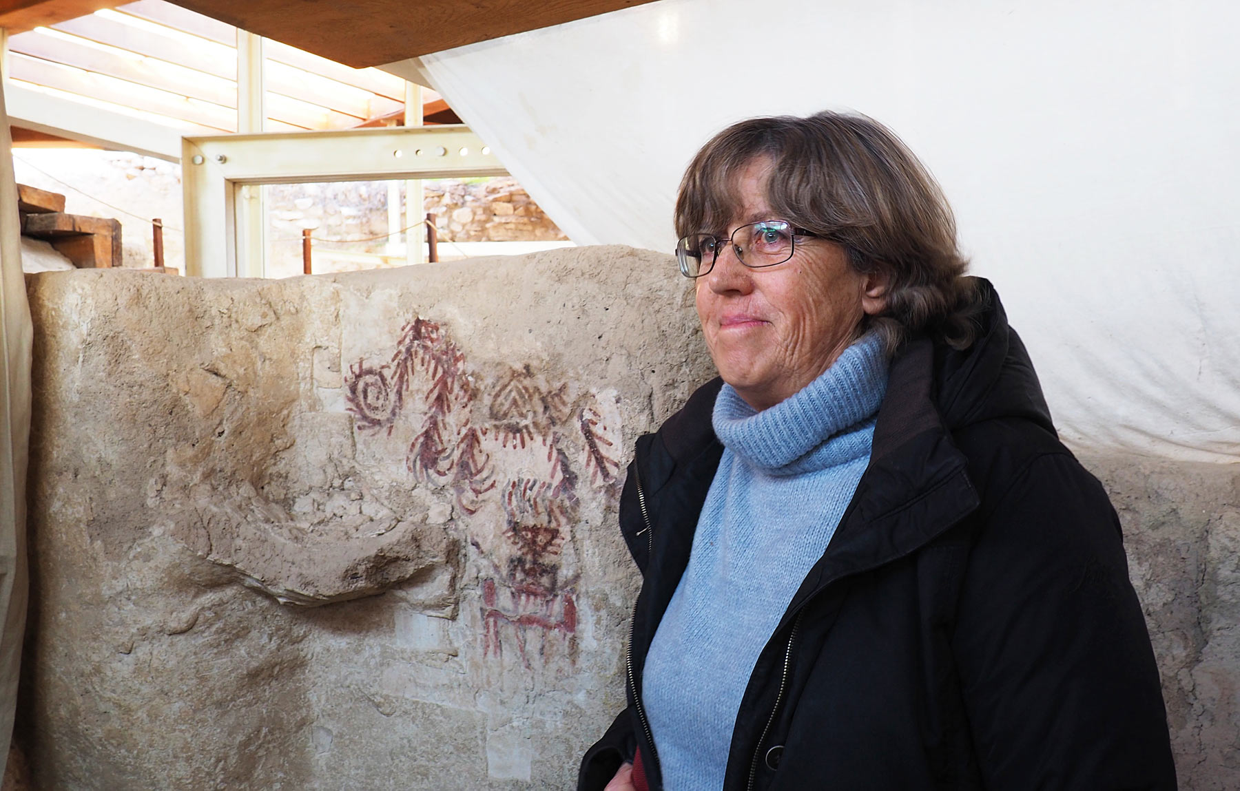 Marcella Frangipane, professoressa della Sapienza di Roma e archeologa della Missione Italiana ad Arslantepe. Foto di Michela Bassanello
