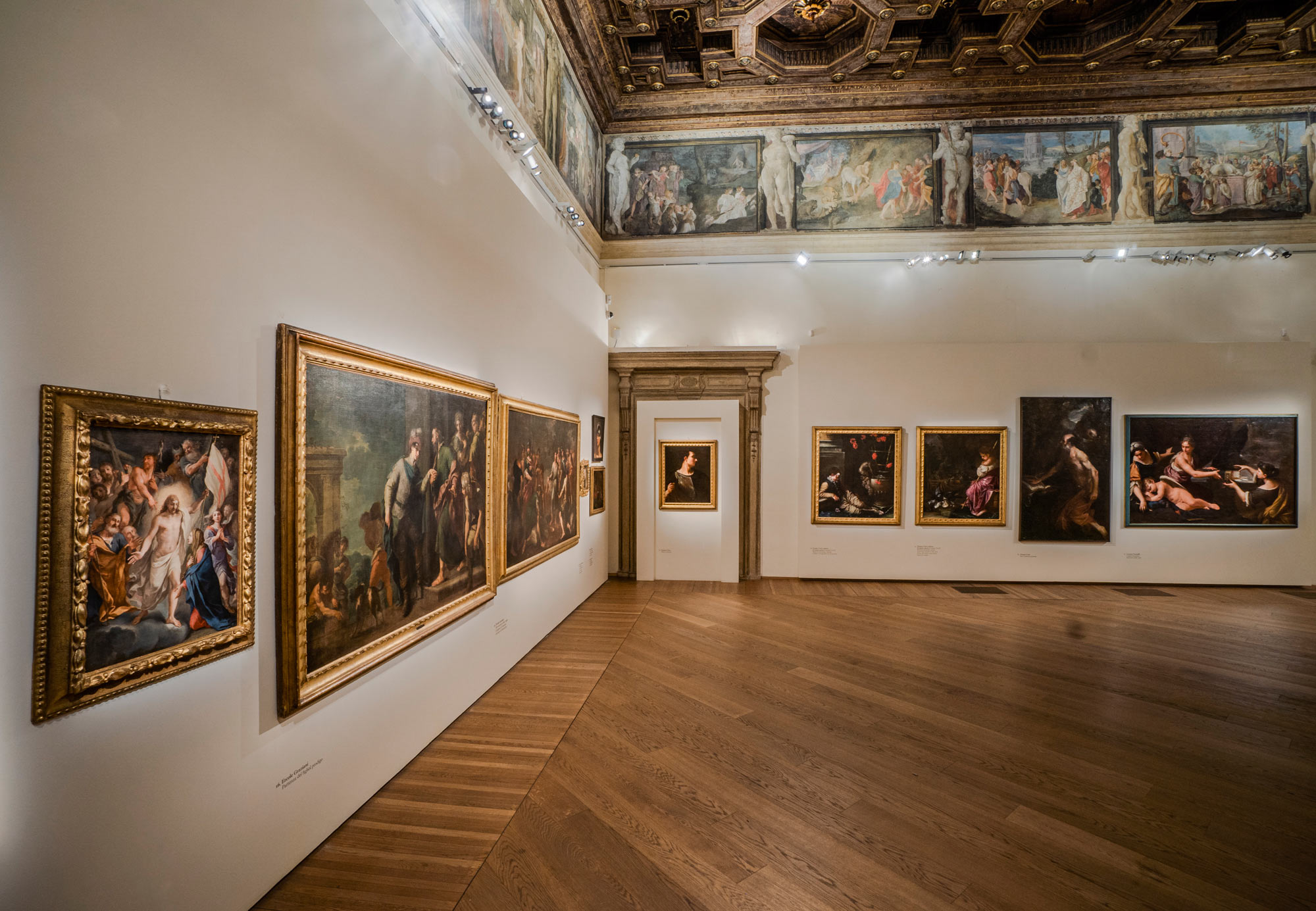 Sala della mostra La Quadreria del Castello
