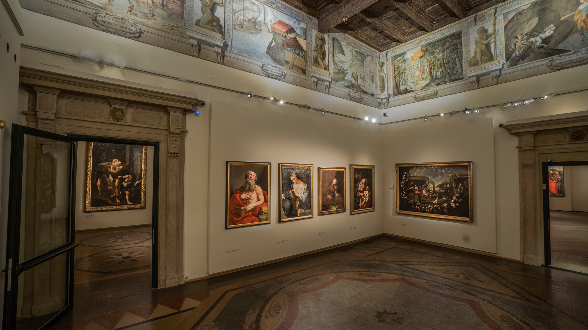 Sala della mostra La Quadreria del Castello
