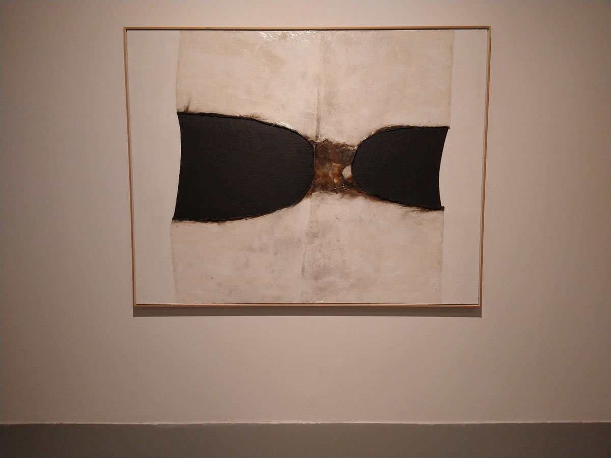 Alberto Burri, Bianco plastica

