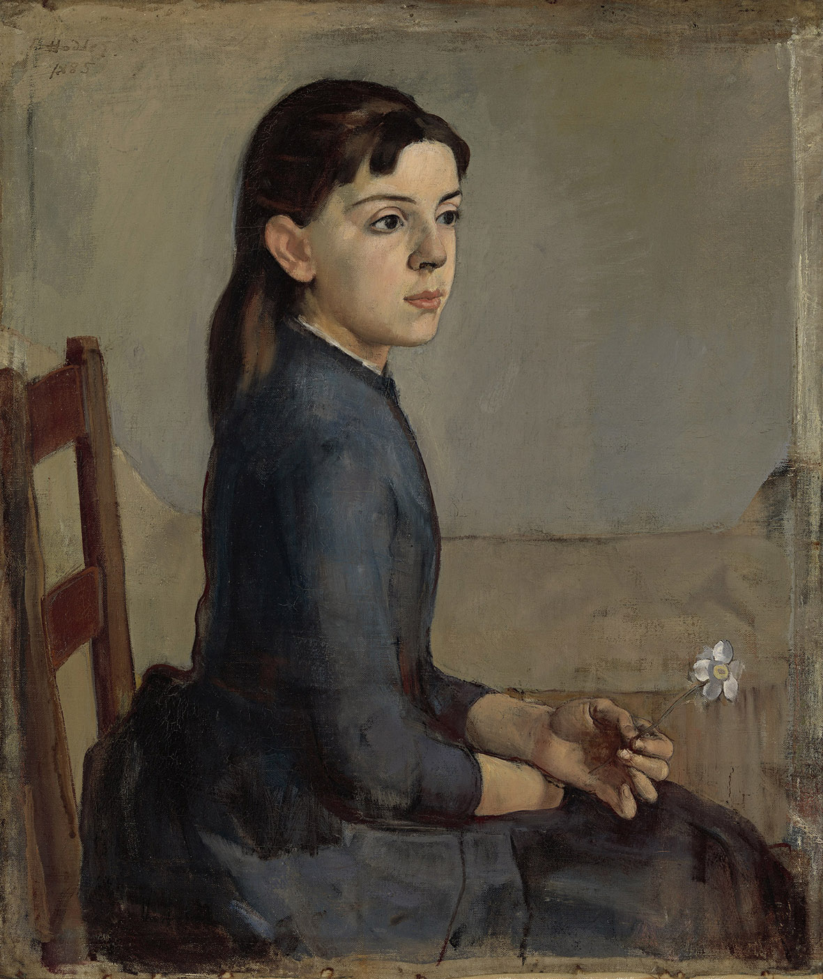 Ferdinand Hodler, Louise-Delphine Duchosal (1885; olio su tela, 55 x 46,5 cm; Winterthur, Kunst Museum Winterthur, Fondazione Oskar Reinhart). © SIK-ISEA, Zurigo (Philipp Hitz)
