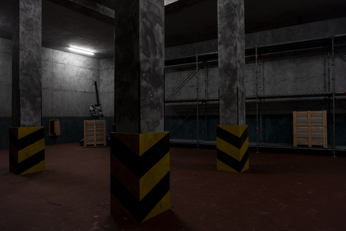 Gian Maria Tosatti, Storia della Notte e Destino delle Comete, Padiglione Italia alla Biennale Arte 2022, a cura di Eugenio Viola, Commissario del Padiglione Italia Onofrio Cutaia. Concessione DGCC - MiC
