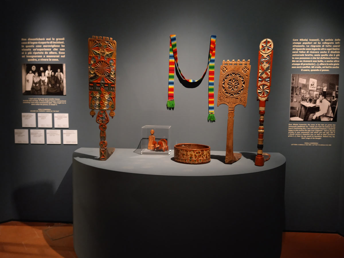 Sala della mostra Kandinskij. L'opera 1900-1940 a Rovigo, Palazzo Roverella
