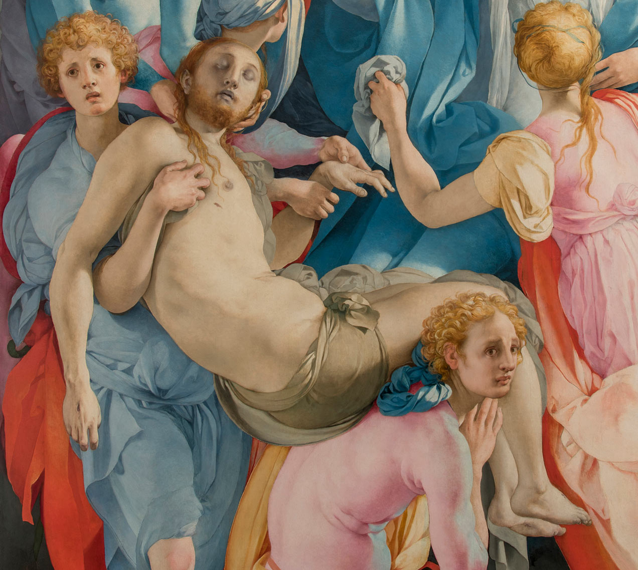 Pontormo, Deposizione, dettaglio
