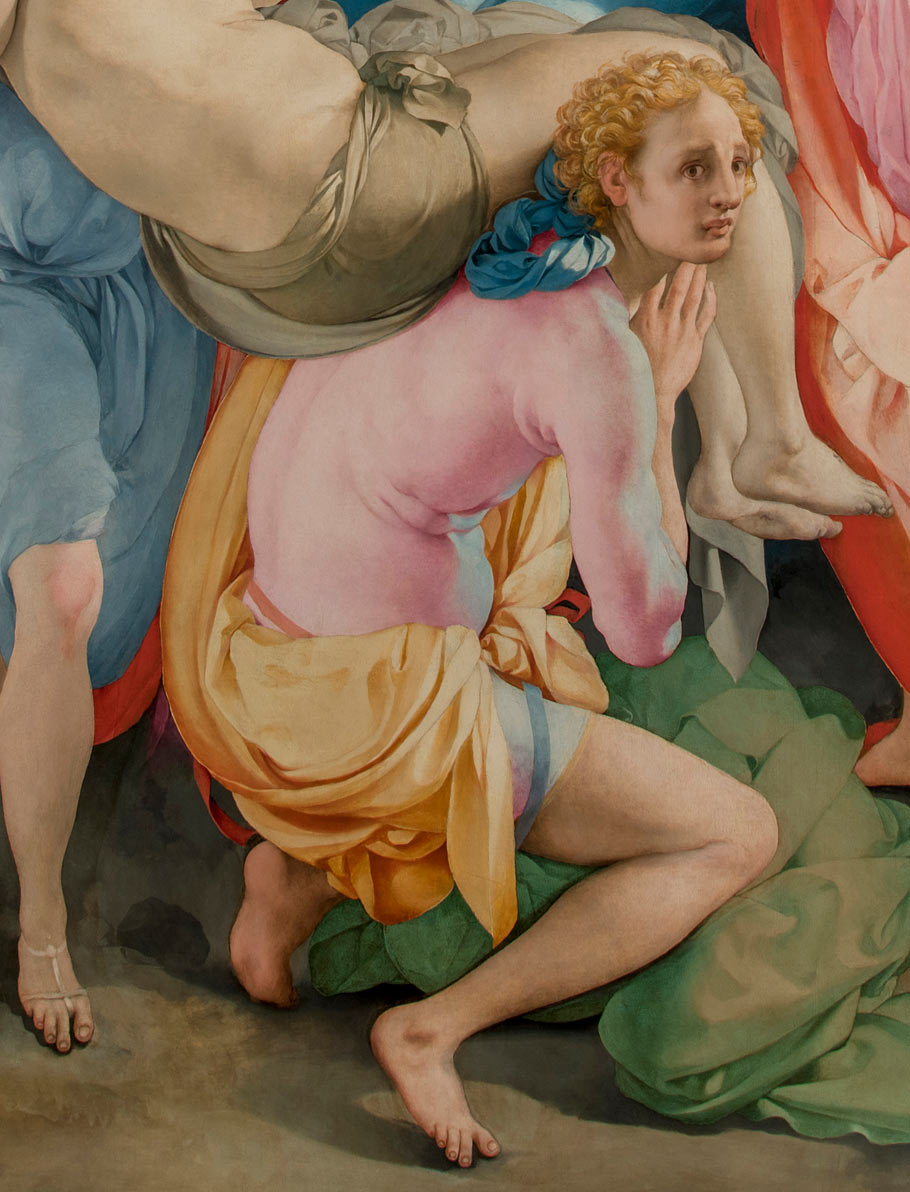 Pontormo, Deposizione, dettaglio
