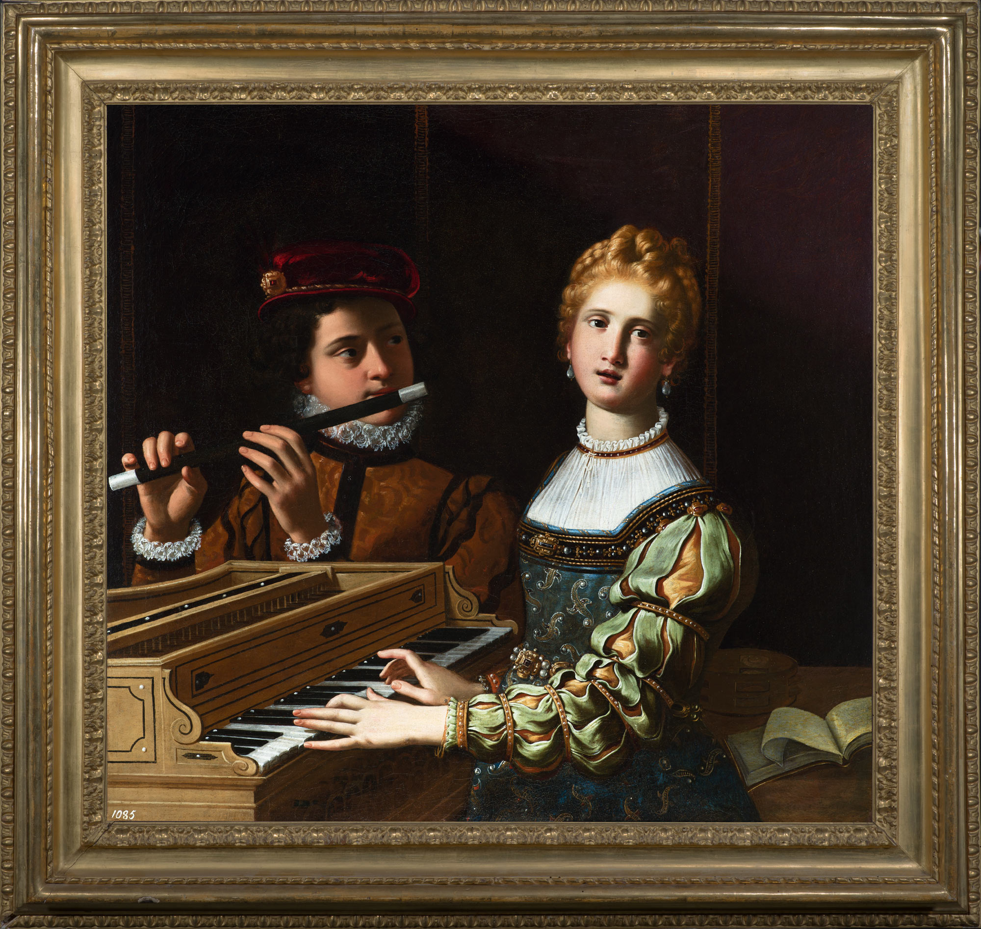 Antiveduto Gramatica, Concerto (1608-1610 circa; olio su tela, 83 x 88,5 cm)
