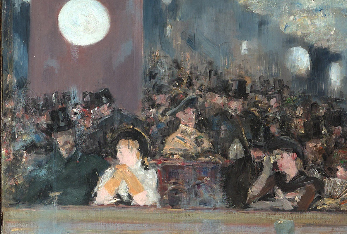 Gli avventori del bar
