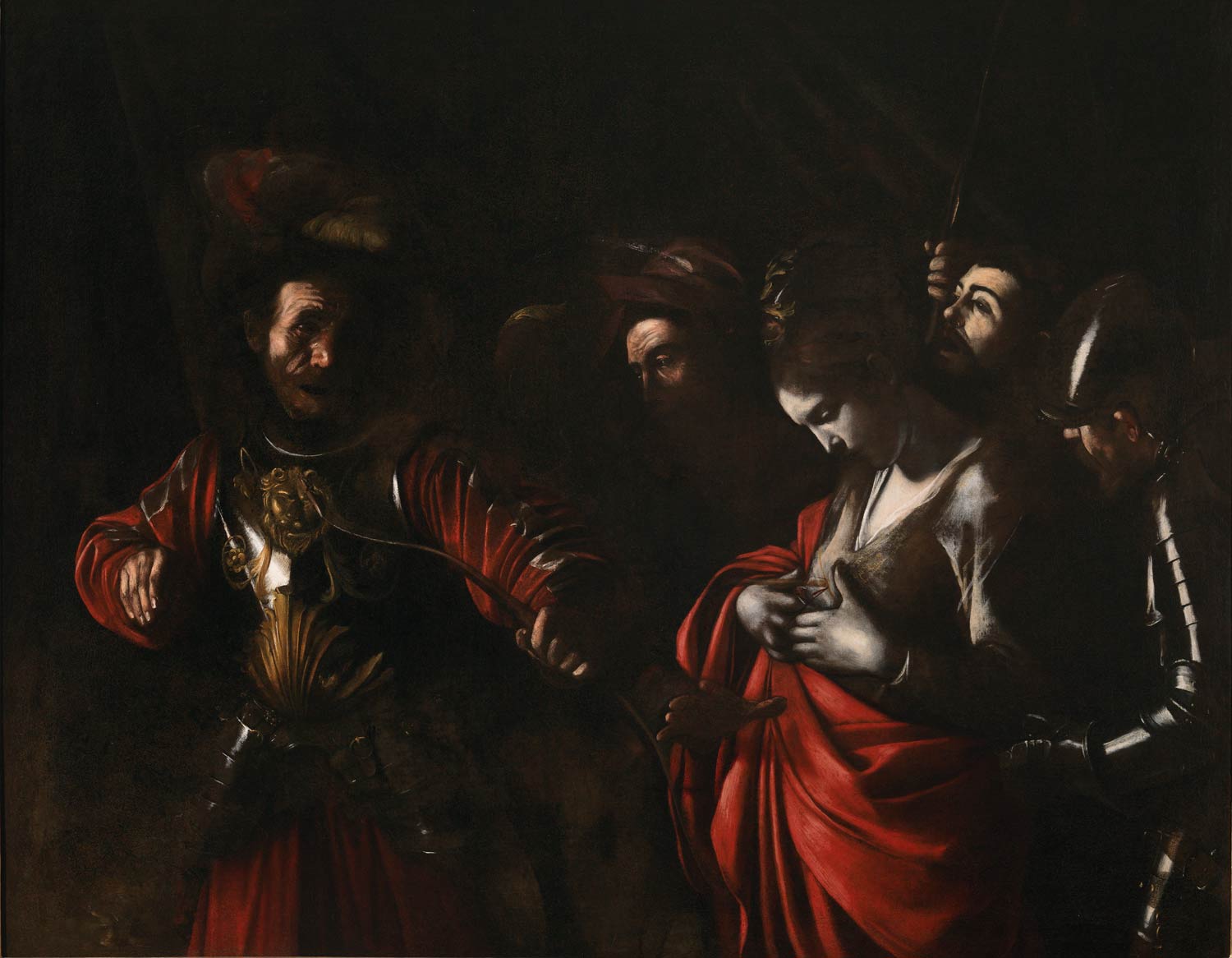 Caravaggio, Martirio di sant'Orsola (1610; olio su tela; Napoli, Gallerie d'Italia, Collezione Intesa Sanpaolo)
