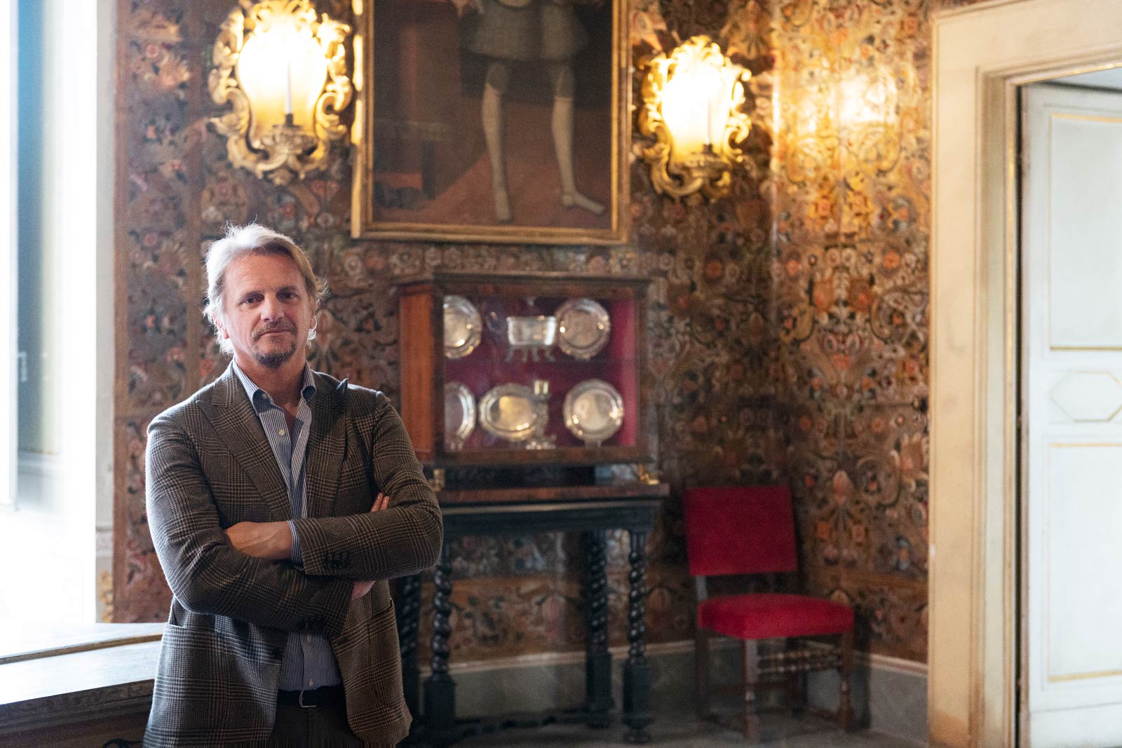 Il presidente della Fondazione Palazzo Chigi Zondadari, Flavio Misciattelli
