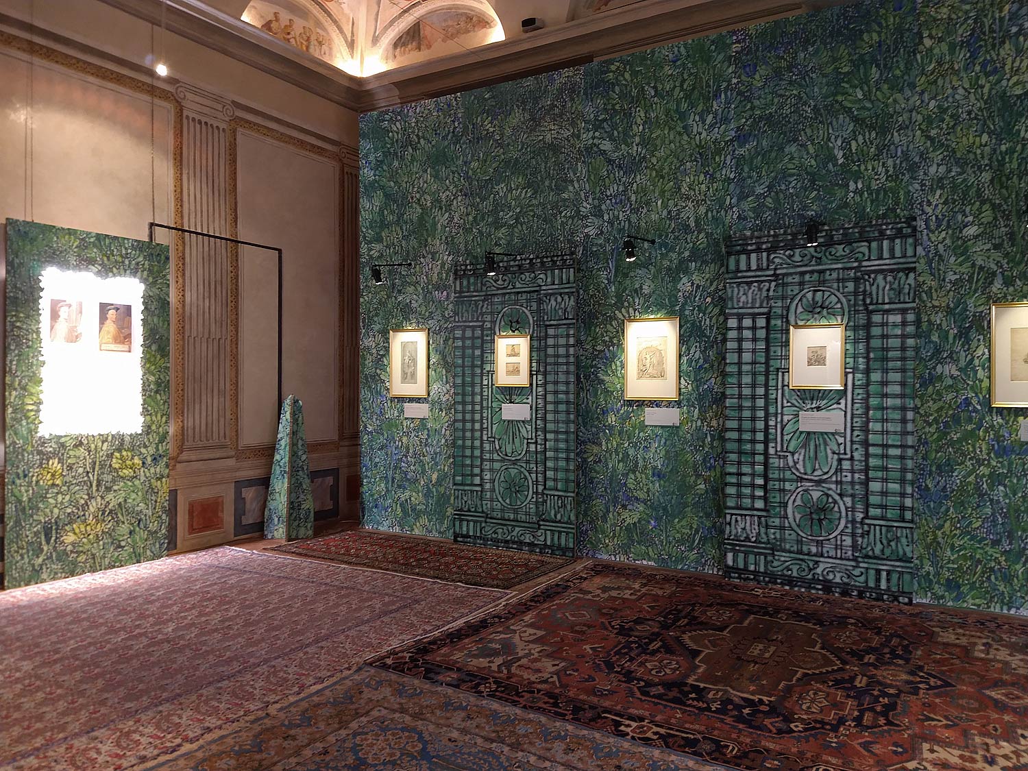 Allestimenti della mostra Domenico Parodi. L'Arcadia in giardino
 Allestimenti della mostra Domenico Parodi. L'Arcadia in giardino