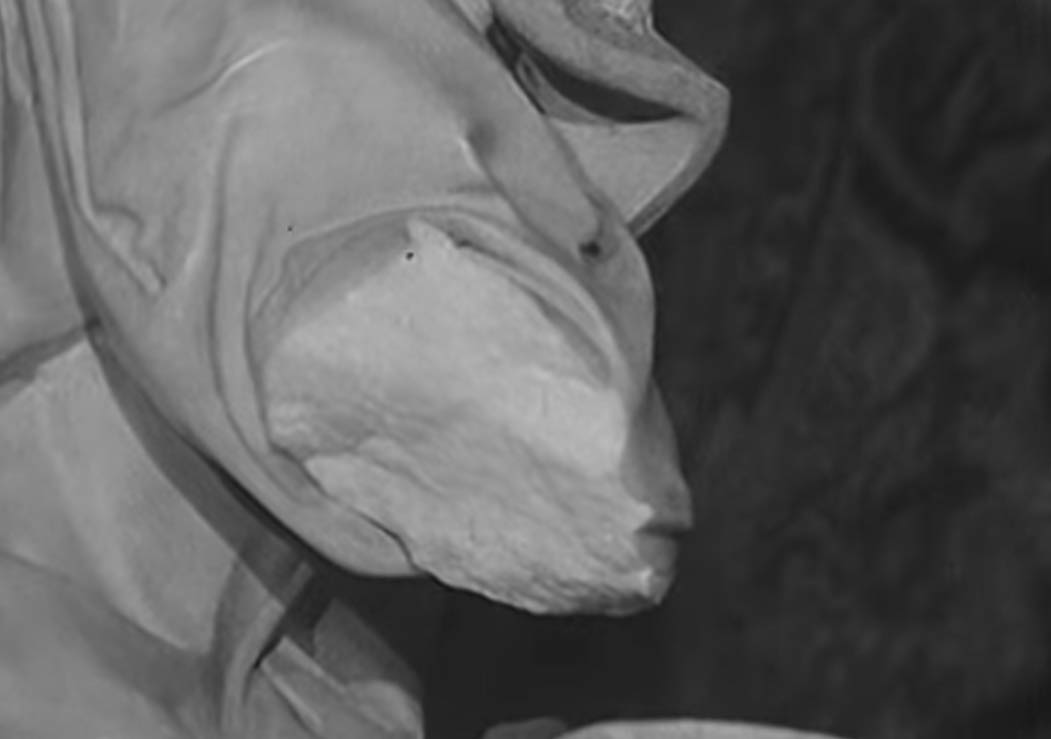 I danni sul braccio della Vergine
