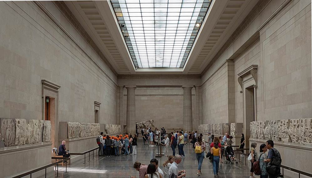 La Duveen Gallery al British Museum. Foto di Brian Jeffery Beggerly 
