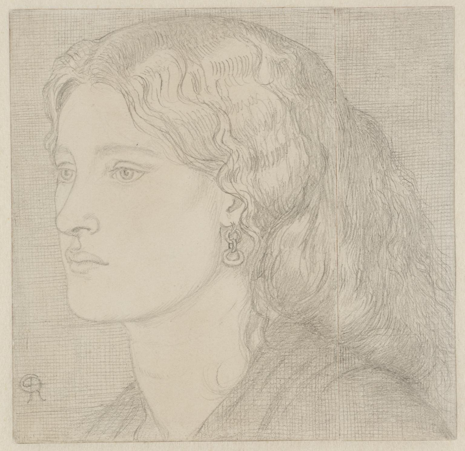 Dante Gabriel Rossetti, Fanny Cornforth (1859; grafite su carta, 14 x 14,6 cm; Londra, Tate Britain)
 Dante Gabriel Rossetti, Fanny Cornforth (1859; grafite su carta, 14 x 14,6 cm; Londra, Tate Britain)