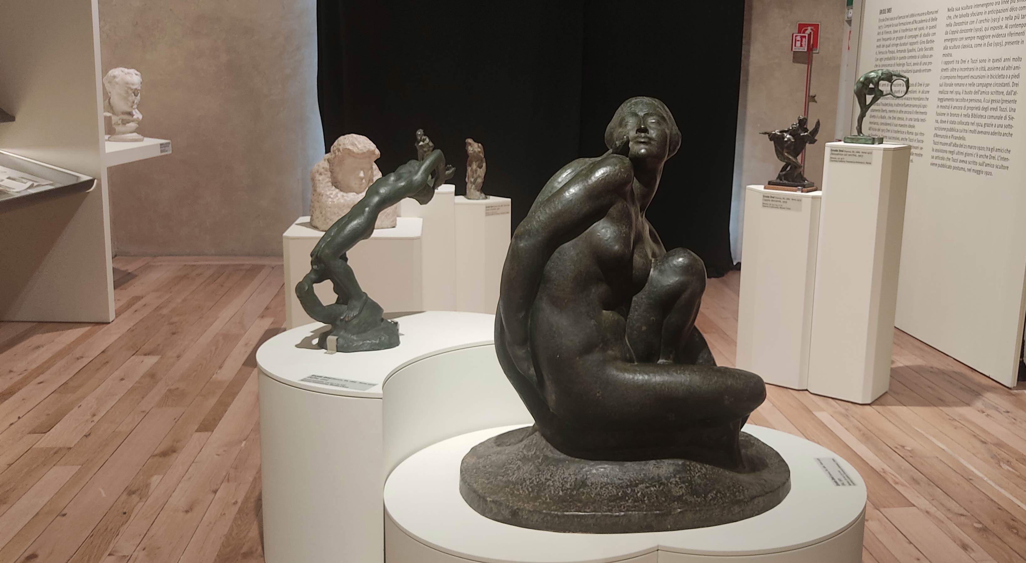 La sala delle sculture di Ercole Drei
 La sala delle sculture di Ercole Drei