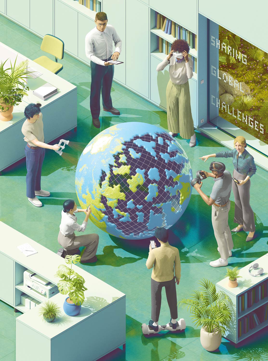 Max Guther, Sharing global challenges (2022)
