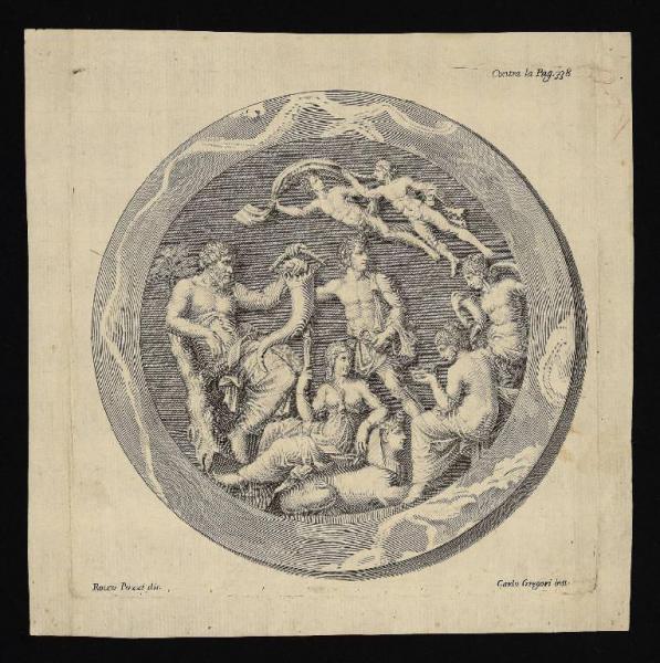 Carlo Gregori, Tazza Farnese (1738; bulino, 202 x 198 mm; Bergamo, Accademia Carrara, Gabinetto dei Disegni e delle Stampe)
