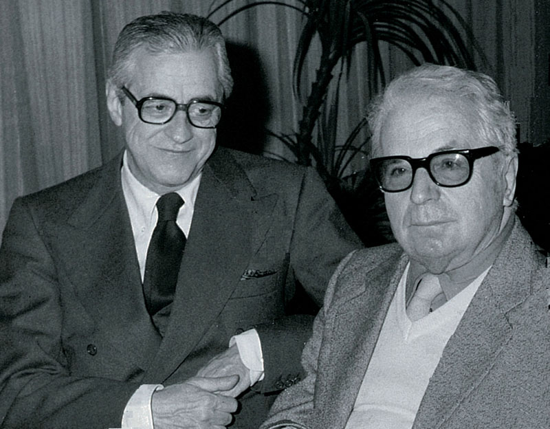 Giovanni Urbani e Cesare Brandi
