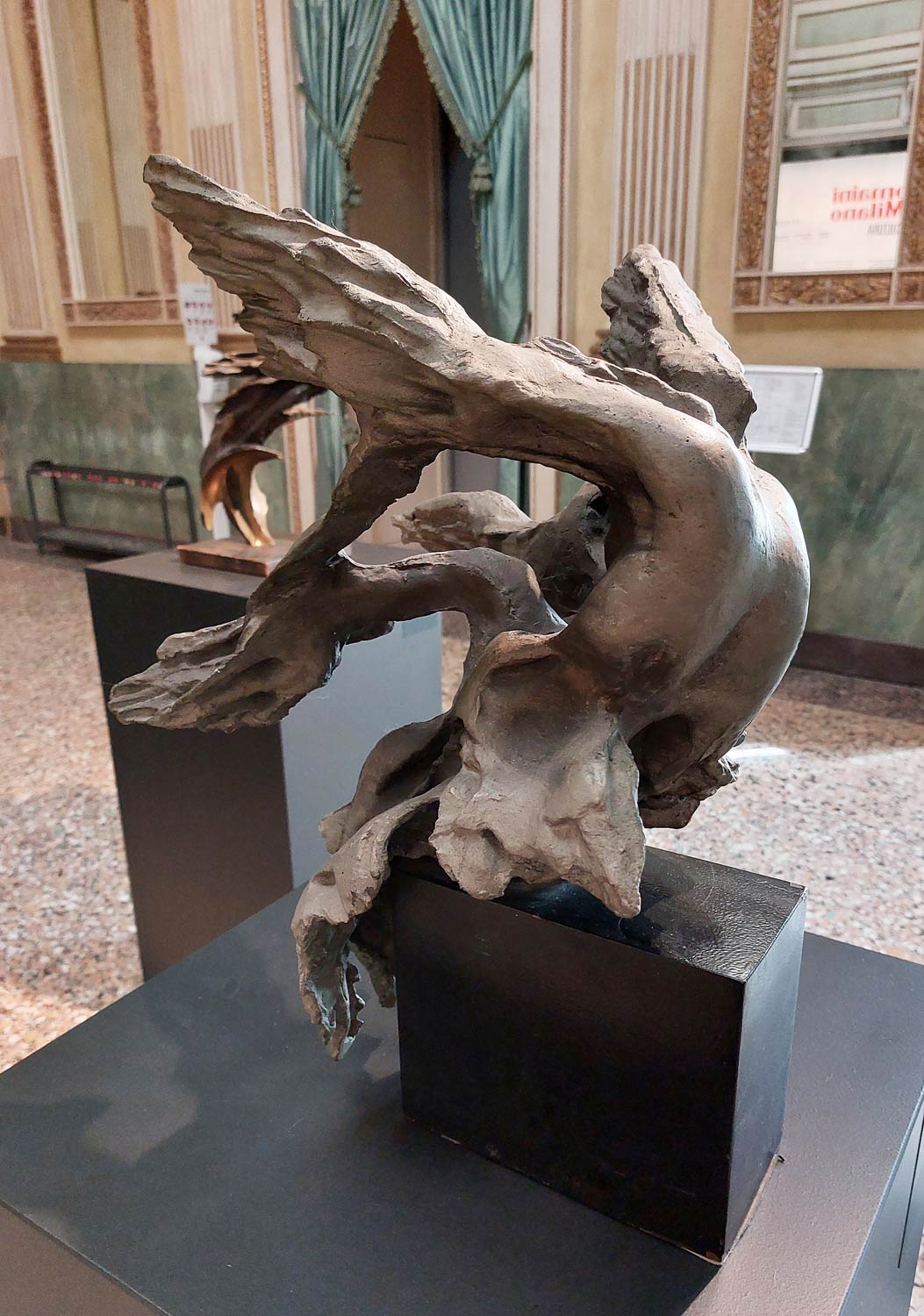 Francesco Somaini, Bozzetto per il Monumento ai Marinai d'Italia I, 1966, Coll. Balzaretti Balocco
